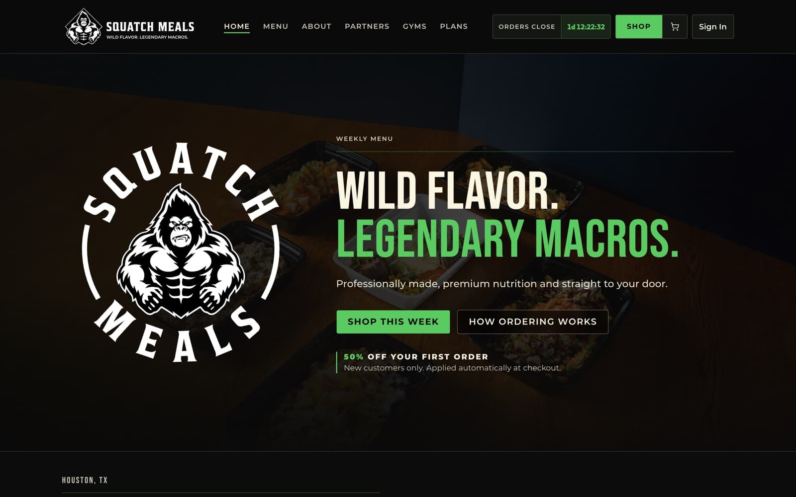 Squatch Meals screenshot